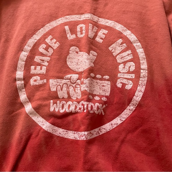 Woodstock Tie Dye Style Crewneck Sweater - Picture 3 of 6